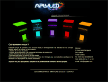 Tablet Screenshot of aplyled.com